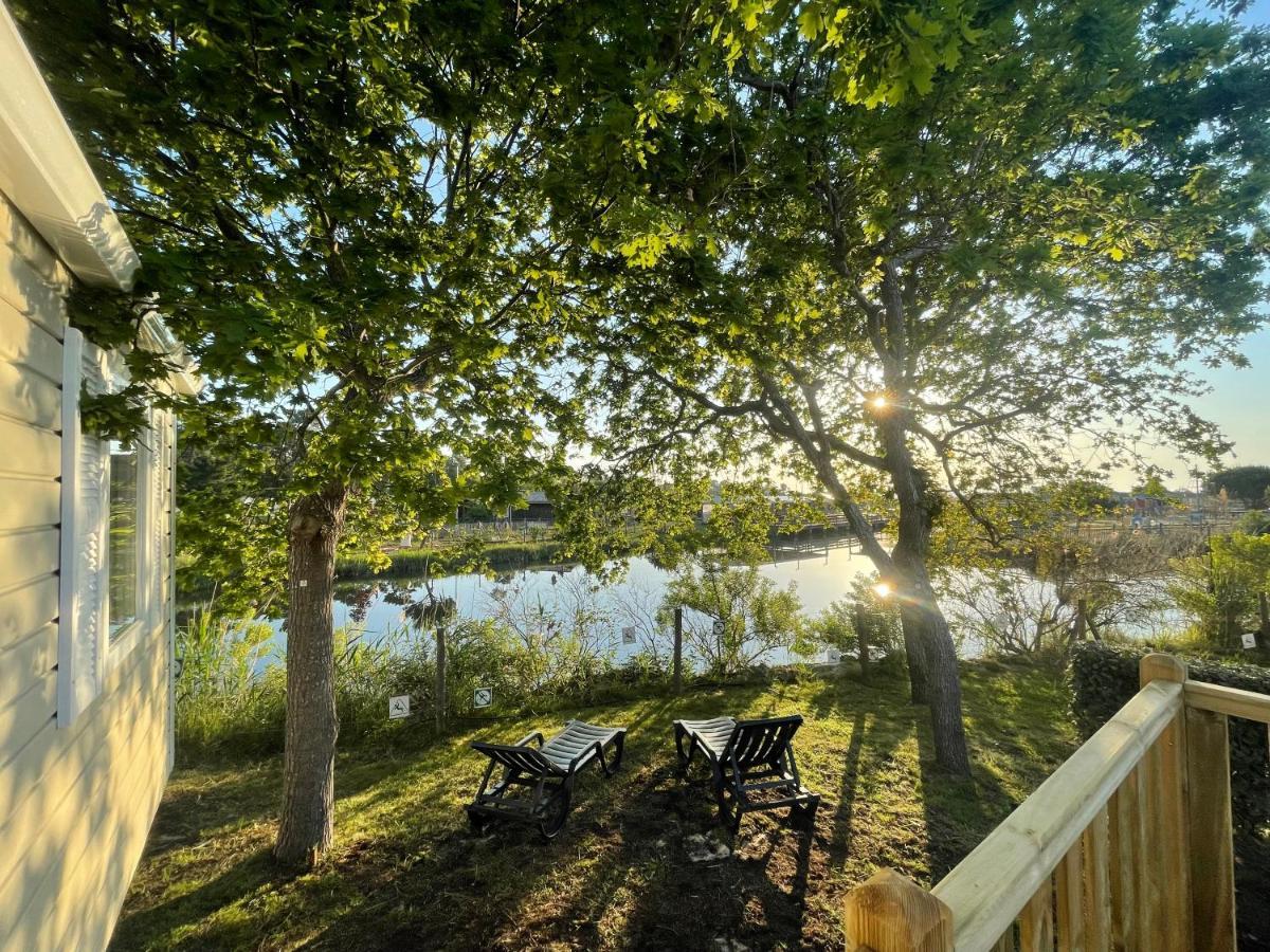 Mobil Home Xxl - Bord Lac - Camping Les Viviers - Lege Cap Ferret Exterior photo