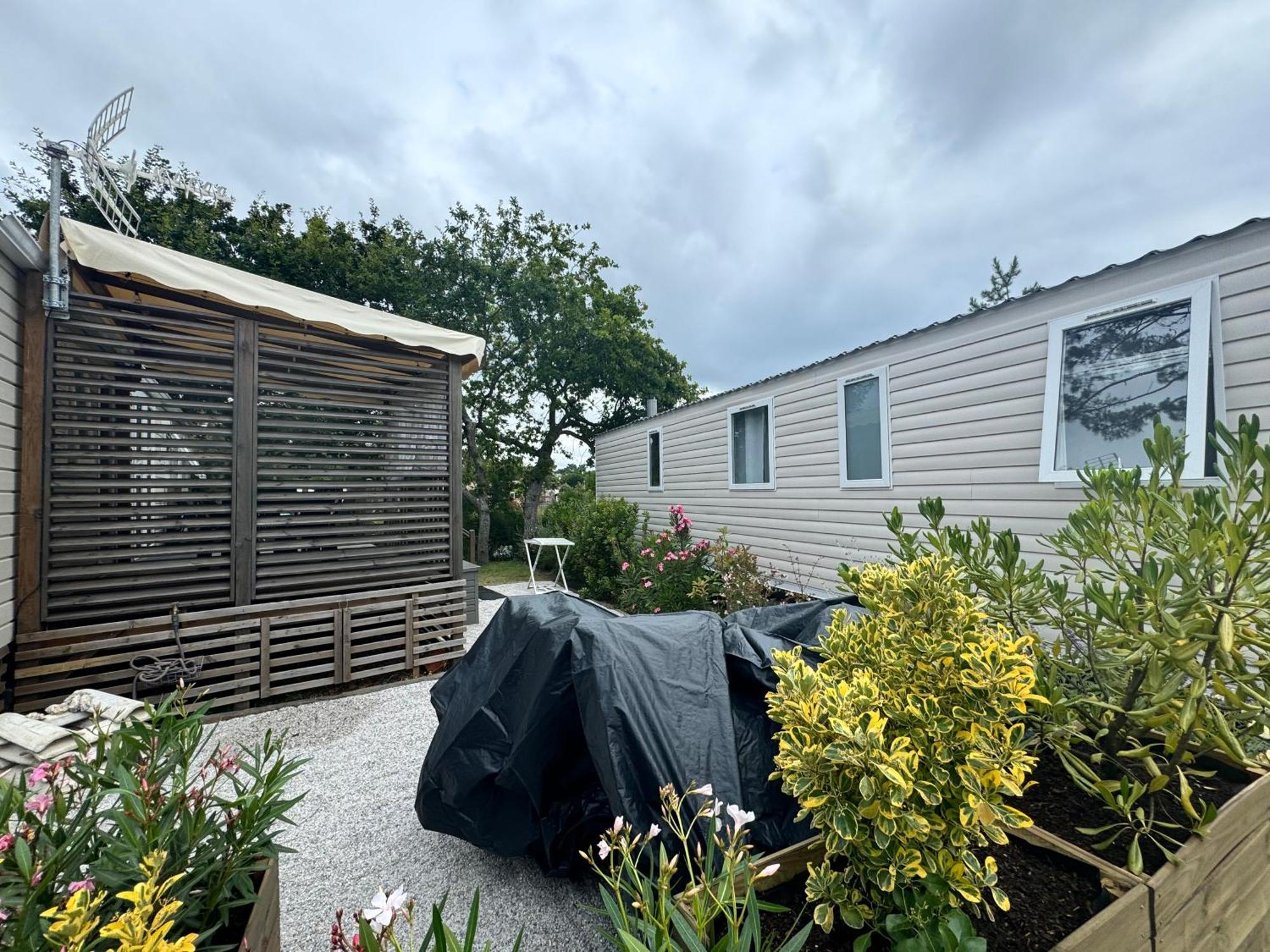 Mobil Home Xxl - Bord Lac - Camping Les Viviers - Lege Cap Ferret Exterior photo