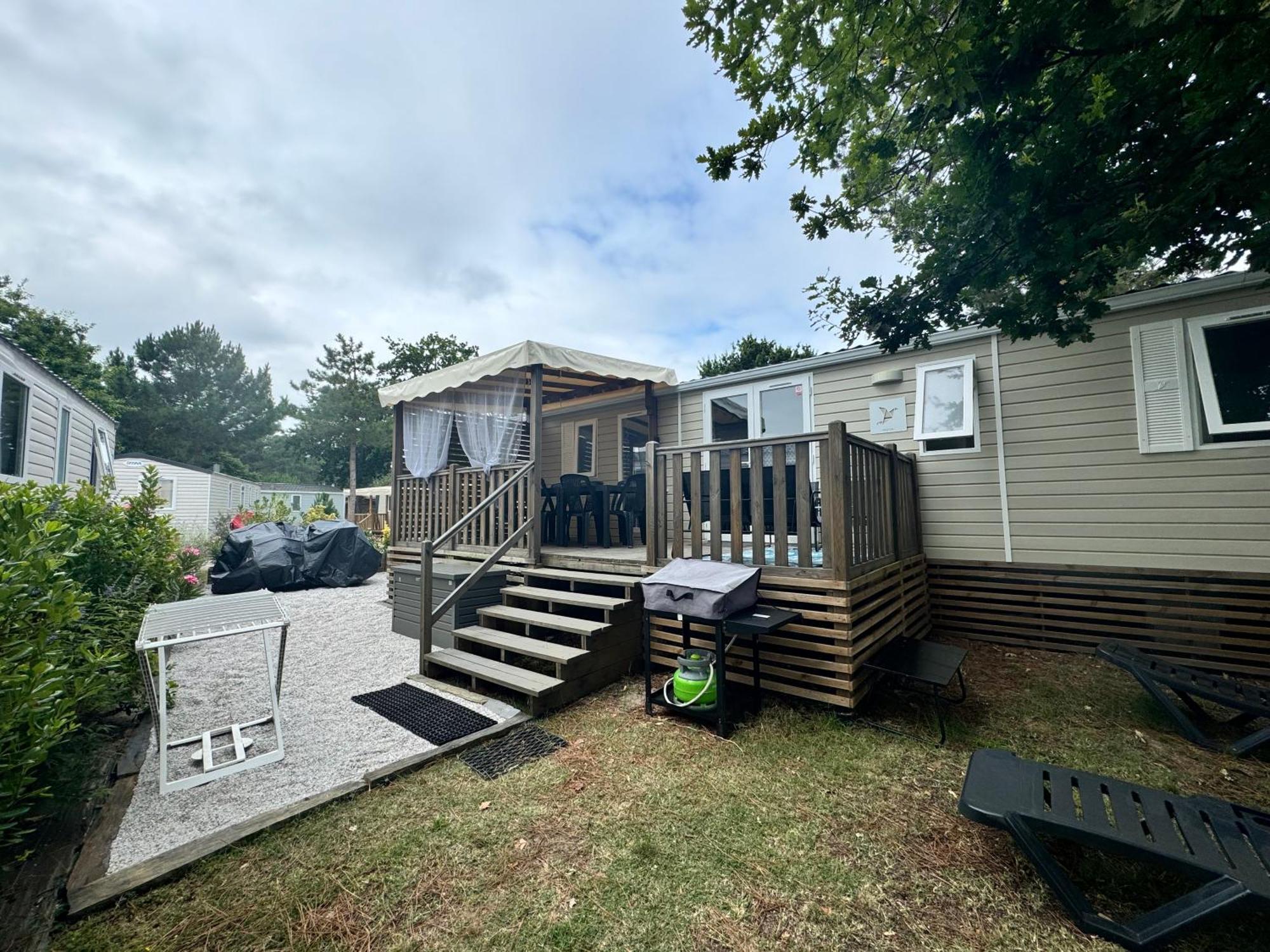 Mobil Home Xxl - Bord Lac - Camping Les Viviers - Lege Cap Ferret Exterior photo